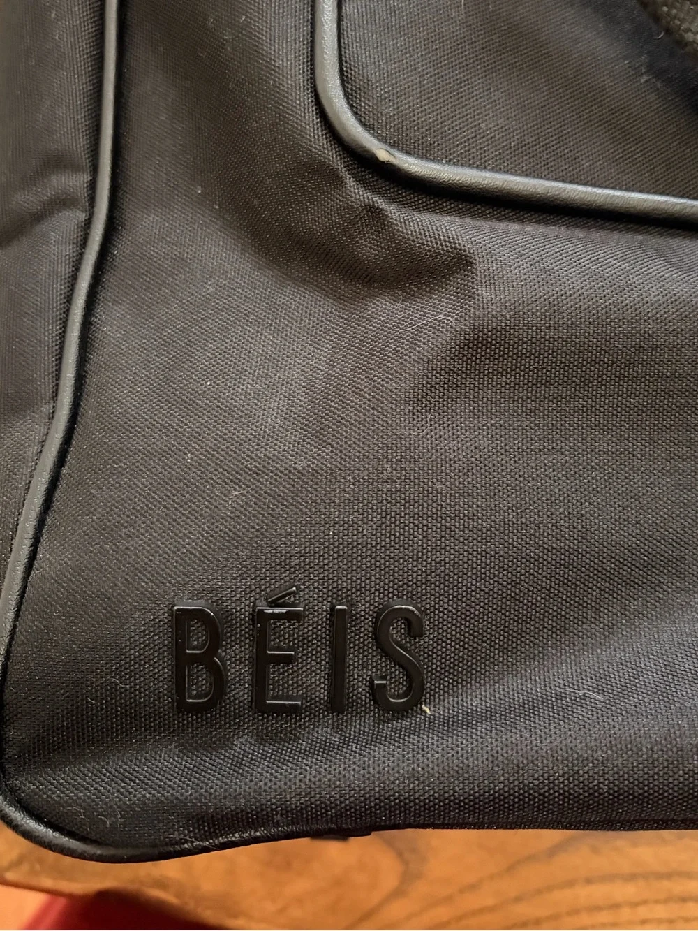 BEIS Black Travel Tote Messenger Bag - Picture 5 of 5